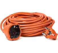 Удлинитель, 1 розетка, оранжевый SVEN Elongator 3G-20m 975