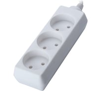 Удлинитель, 3 розетки, белый SVEN Standard 2G-3/3m 962