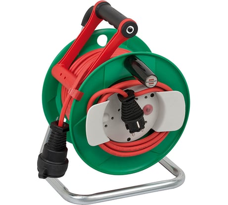 Садовый удлинитель на катушке 25м 3х1.5 IP44 ATN05V3V3F 3G1.5 до минус 35 градусов BRENNENSTUHL GARANT Bremaxx 1148370