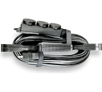 Силовой удлинитель на рамке iTOK с заземлением серии iCONNECT ПВС 3x1 мм 3 гнезда IP44 ГОСТ 50 м i-CONNECT-SUR-PVS-310-3-44-50