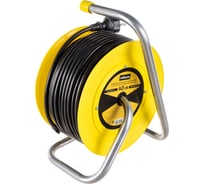 Силовой удлинитель на катушке Inforce К4-Е-40 ПВС 3x1.5 40м 4 розетки 25140 15643931