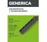 Удлинитель GENERICA у05в 5 мест с/з 5м 3x1мм2 10а 250в чер. WYP10-10-05-05-ZK-K02-G 2