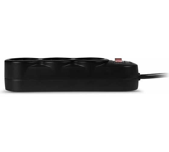 Фильтр SVEN SF-03L 3.0м, 3 розетки, черный SV-015039