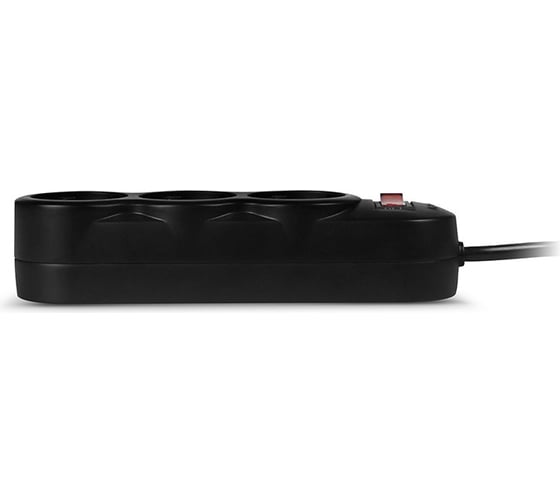 Фильтр SVEN SF-03L 5.0м, 3 розетки, черный SV-015053