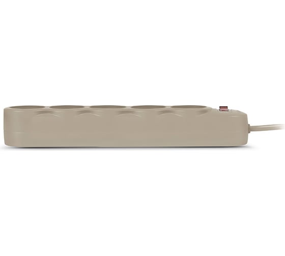 Фильтр SVEN SF-05L 3.0м, 5 розеток, серый SV-015107