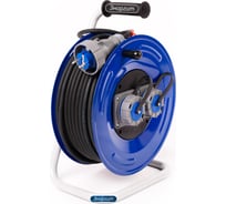 Удлинитель на металлической катушке энаргит МК-4: кг 3x2,5 (30 метров,2 розетки, ip 68) МК4-325-30К-2-68