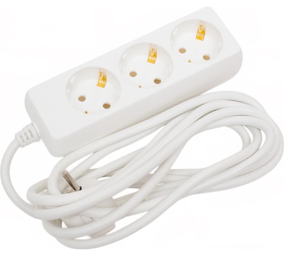 Удлинитель TOKOV ELECTRIC 3x3м с заземл. 16а 3x1 TKE-C01-BU3-3-1-Z
