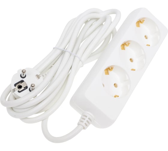 Удлинитель TOKOV ELECTRIC 3x3м с заземл. 16а 3x1 TKE-C01-BU3-3-1-Z