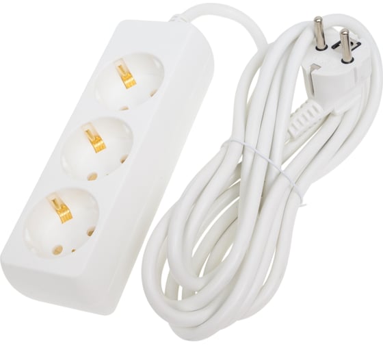 Удлинитель TOKOV ELECTRIC 3x3м с заземл. 16а 3x1 TKE-C01-BU3-3-1-Z