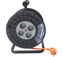 Удлинитель на катушке TOKOV ELECTRIC 4x30м с заземл. 16а ip20 3x1.5 TKE-SK30-15-Z