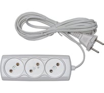 Бытовой удлинитель 3 гн. ШВВП 2х075 RUCELF RU-03-275-03E