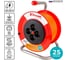 Удлинитель на катушке Комус пластик пвс 3x1.5 кв.мм 25м 16а 3600 вт ip20 с заземлением 4 розетки 1406204 2