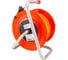 Удлинитель на катушке Комус пластик пвс 3x1.5 кв.мм 25м 16а 3600 вт ip20 с заземлением 4 розетки 1406204 3