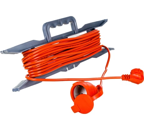 Удлинитель шнур на рамке UNIVersal УШ-10 IP-54 ПВС 3*0.75 1гн. з/к 10 м 9632021