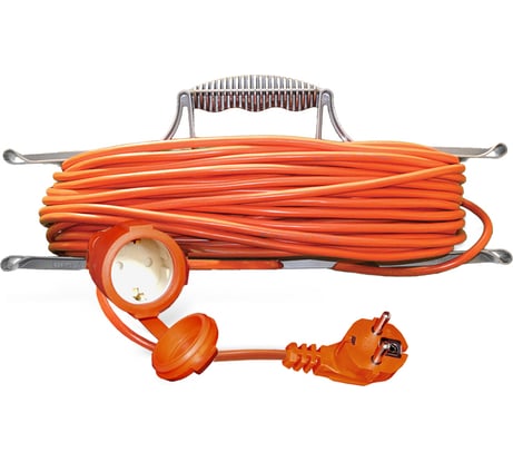 Удлинитель шнур на рамке UNIVersal УШ-10 IP-54 ПВС 3*0.75 1гн. з/к 30 м 9632024