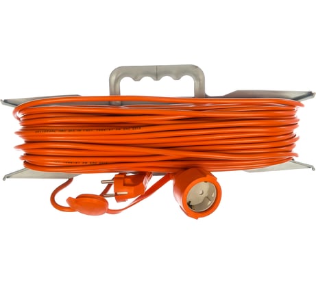 Удлинитель шнур на рамке UNIVersal УШ-10 IP-54 ПВС 3*0.75 1гн. з/к 50 м 9632026