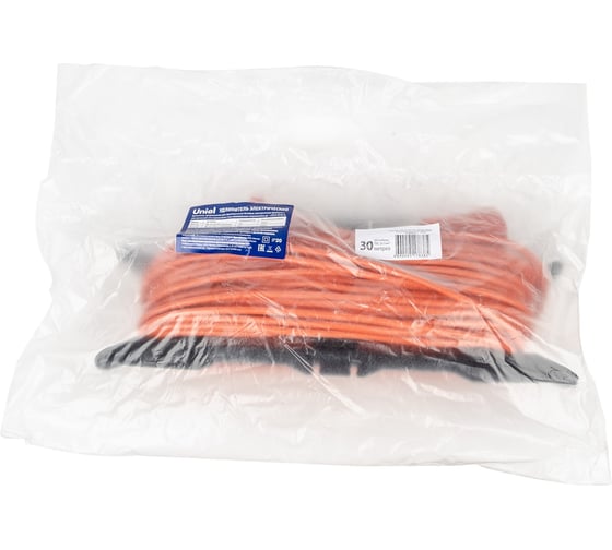 Силовой удлинитель на рамке Uniel yx10-101 /uck-1n/2x1,00/30m/f orange UL-00010801