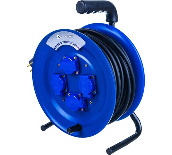 Силовой удлинитель на катушке АТЛАНТ КГ 3x2.5 30 м IP44 40017