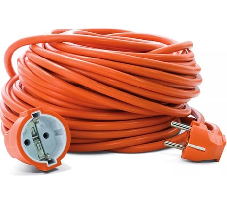 Удлинитель-силовой шнур ПАН ЭЛЕКТРИК PEK, ПВС 3х0,75 2200Вт, 30м, с/з, 1гн. 25564 2