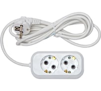 Бытовой удлинитель RUCELF 2 гнезда ПВС 3х0,75 RU-02-375-02PZ 00-00003146