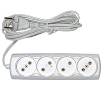 Бытовой удлинитель RUCELF 4 гнезда ШВВП 2х0,75 RU-04-275-03E 00-00003124