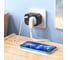 Сетевой фильтр Hoco на 1 розетку ns3 multifunctional 2xusb qc3.0, 3a, 18w, 1xusb-c pd20w (черный) 0L-00056006 4