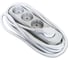 Бытовой удлинитель EUROTEX с заземлением, 3*1мм*5м, 4 розетки, 10A 085506-504 1