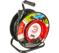 Силовой удлинитель на пластиковой катушке ЭРА RP-1-3x1-30m с заземлением 30м 1гн 3х1 Б0033019