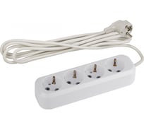 Удлинитель ЭРА UX-4e-3m Россия c заземлением, 3х0,75мм2, 4гн, 3м Б0023160