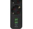 Сетевой фильтр Perfeo "power spring", 2500w, 4,0м, 3 розетки PF_D0006 30017532 4
