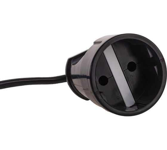 Силовой удлинитель-шнур ЗУБР 2x0.75, 50м, 2200Вт, ПВС 207-Ш 55023-50