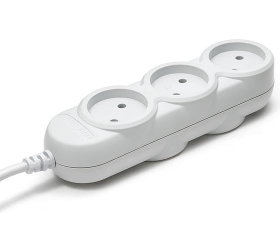 Удлинитель Power Cube PC 3м 5р, б/з 10А/2,2кВт PC-Y-2-05-3