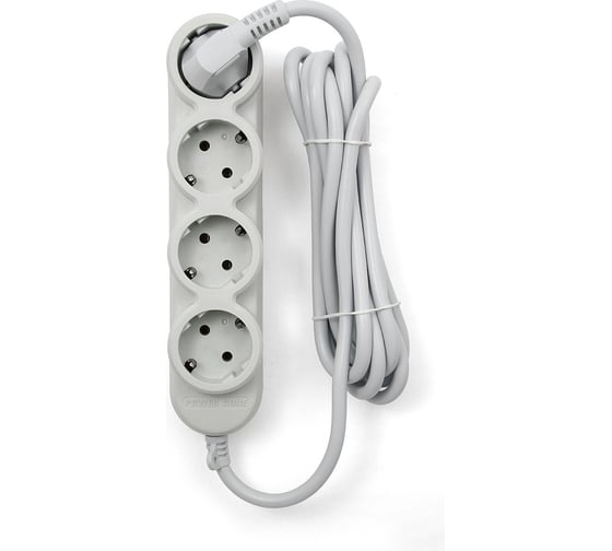 Удлинитель Power Cube PC 3м 4р-с/з+3р-б/з 16А/3,5кВт PC-Y-6-43-3
