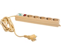 Фильтр-удлинитель Power Cube PC 3м 5р, беж. 10А/2,2кВт SPG-MXTR-12