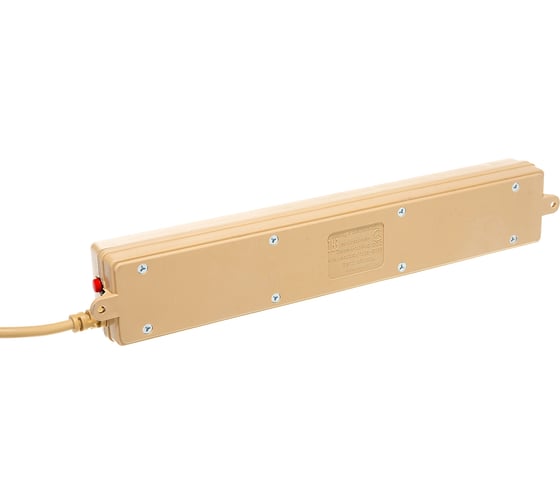 Фильтр-удлинитель Power Cube PC 3м 5р, беж. 10А/2,2кВт SPG-MXTR-12