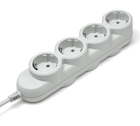 Удлинитель Power Cube PC 5м 4р-с/з+3р-б/з 10А/2,2кВт PC-Y-5-43-5 1