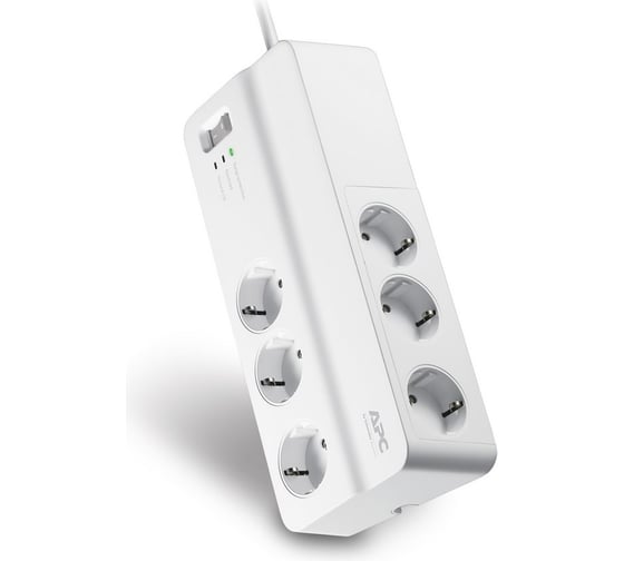 Сетевой фильтр APC Essential SurgeArrest 6 outlets 230V, 2m, 10A PM6-RS