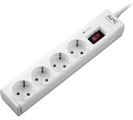 Сетевой фильтр APC Essential SurgeArrest 4 outlets, 1 meter power cord, 230V P43-RS
