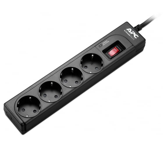 Сетевой фильтр APC Essential SurgeArrest 4 outlets, 1 meter power cord, 230V P43B-RS 1
