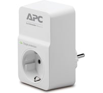 Сетевой фильтр APC Essential SurgeArrest 1 outlets, 16A, white PM1W-RS