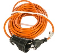 Силовой удлинитель-шнур DENZEL, 15м, 1 розетка, 10A, тип УХ10 95911