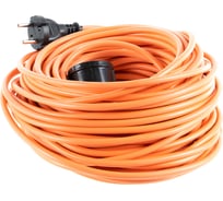 Силовой удлинитель-шнур DENZEL, 30м, 1 розетка, 10A, тип УХ10 95912