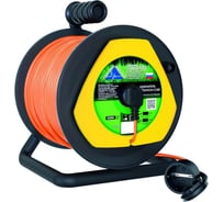 Удлинитель с выносной розеткой Партнер-Электро GardenLine с/з ПВС 3х0,75 ГОСТ 6A 40м IP 44 UG104B-140BL