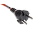 Удлинитель шнур Партнер-Электро GardenLine б/з ПВС 2х1,5 10A 30м IP 44 US103B-130OR 3
