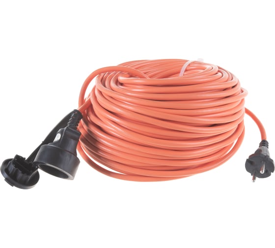 Удлинитель шнур Партнер-Электро GardenLine б/з ПВС 2х0,75 6A 50м IP 44 US101A-150OR