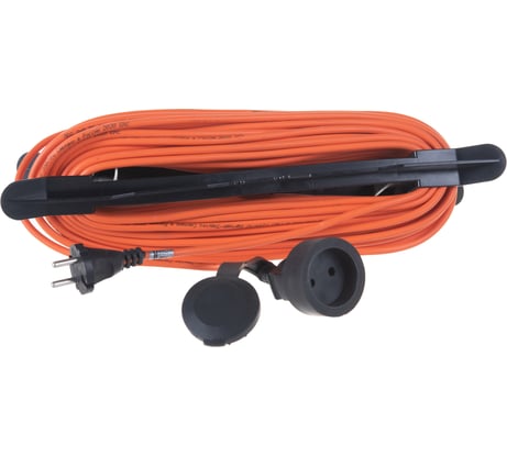 Удлинитель шнур Партнер-Электро GardenLine на рамке б/з ПВС 2х0,75 ГОСТ 6A 40м IP 44 US201B-140OR