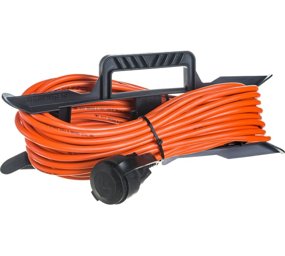Удлинитель шнур Партнер-Электро GardenLine на рамке с/з ПВС 3х1,5 16A 20м IP 44 US206С-120OR