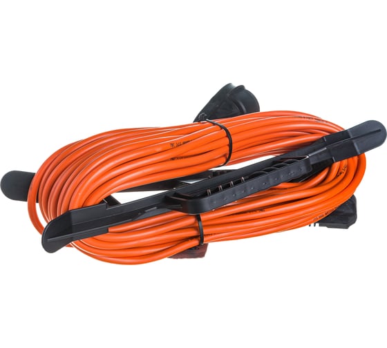 Удлинитель шнур Партнер-Электро GardenLine на рамке с/з ПВС 3х1,5 16A 20м IP 44 US206С-120OR