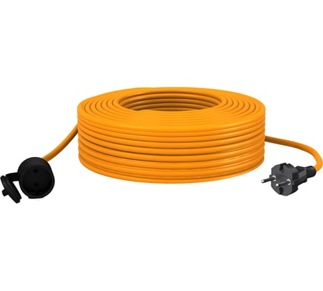 Удлинитель шнур Партнер-Электро GardenLine б/з ПВС 2х1,5 10A 40м IP 44 US103B-140OR