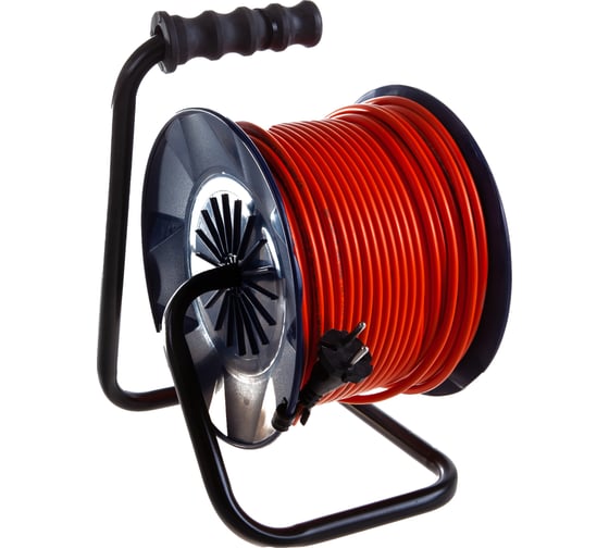 Удлинитель Партнер-Электро PowerLine 4 гн. б/з с выкл. ПВС 2х0,75 6A 50м UK201A-450DB